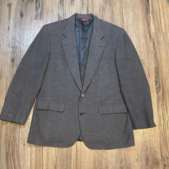 VTG Nordstrom Classics Blazer 100% Camel Hair Sport Coat Men 42R Suit Jacket USA - Picture 1 of 11